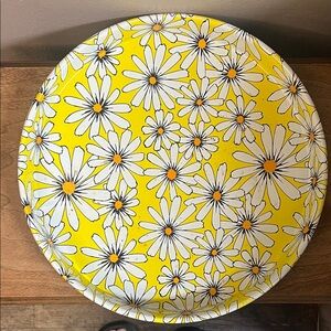 Vintage Daisy Serving Tray